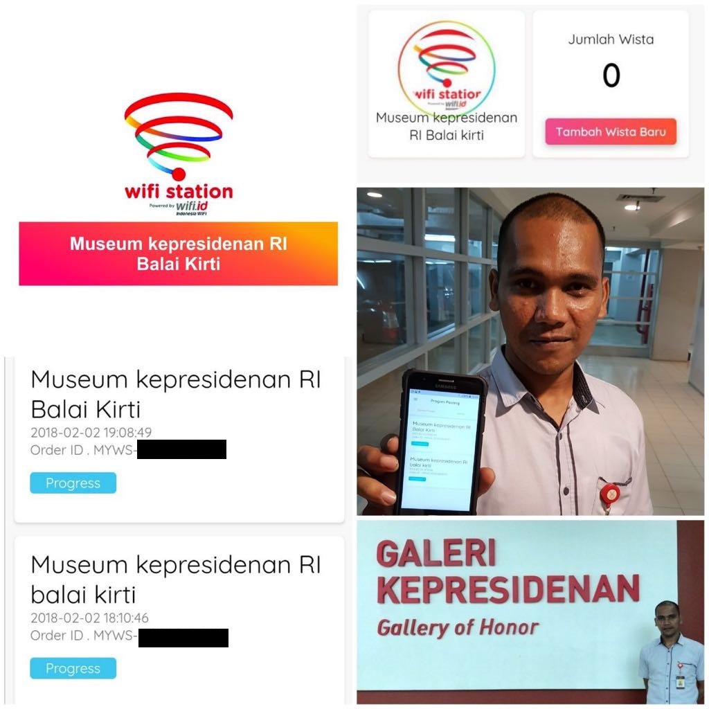 Segera hadir Wifi Station Gold (2 Access Point x 50 Mbps) di Museum Kepresidenan RI Balai Kirti. Kamu Kapan? Yuk Gabung!
#wifieverywhere #gobringyourowndevice

smartbisnis.id/wifistation
Google Play : bit.ly/mywifistationa…
App Store : bit.ly/Mywifistationa…
WA 085252356151