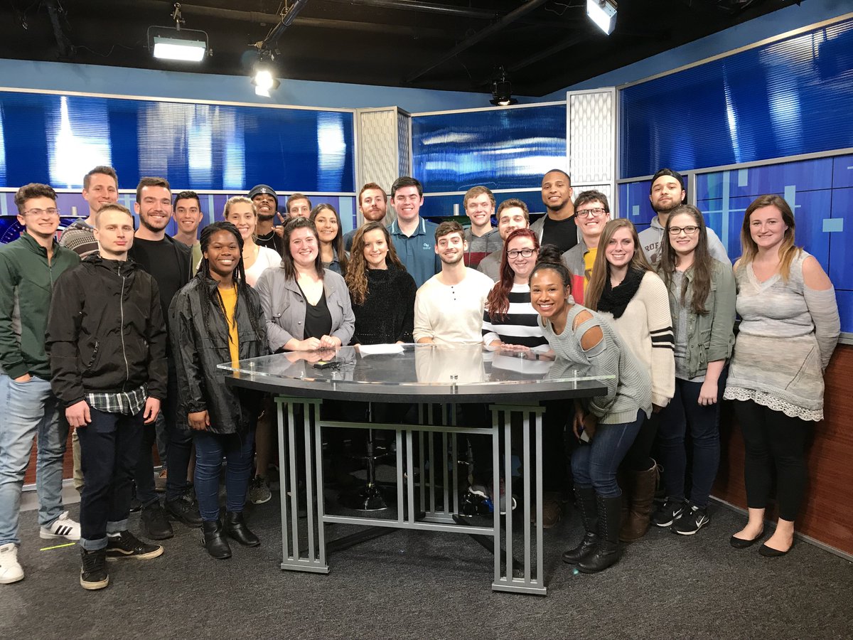 Nicole_Kraft's tweet photo. A fabulous day in #osusportsmedia learning broadcasting with @LanternTV's own @AlyssiaGraves and putting @BeauBishop advice into play. Today I saw the future of sports media, and it looks blindingly bright! https://t.co/Kb8dABtqmh