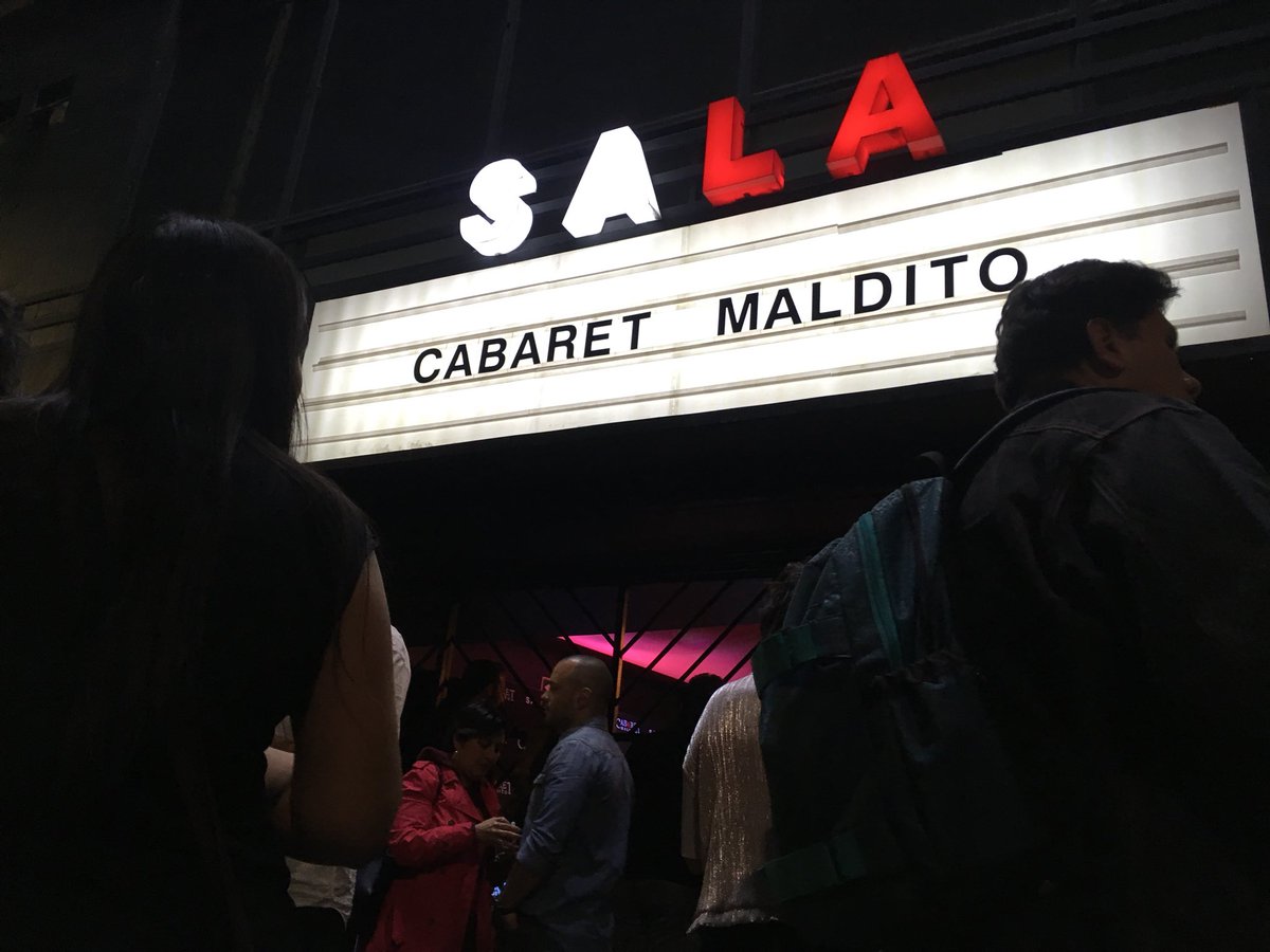 ¡Estos Pecadores! Todos listos para vender sus almas por una noche de pasión... ¡Lucifer los espera! #CabaretMalditoMx