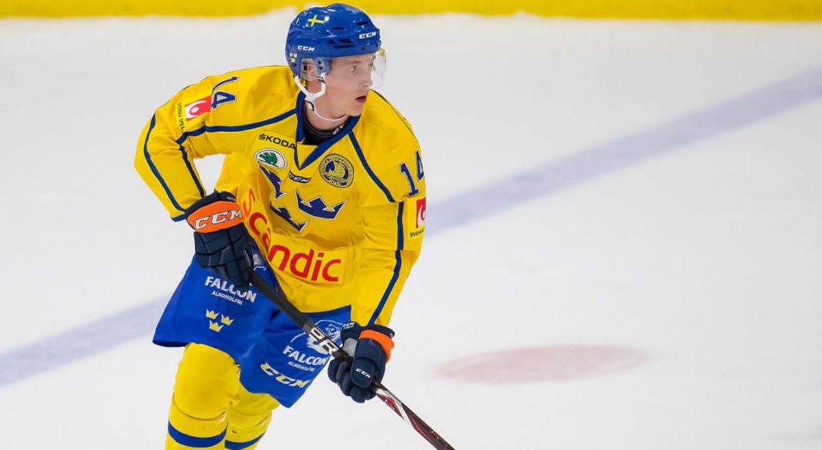 NHLCanucksFans's tweet photo. Canucks prospect surpasses Peter Forsberg's Swedish scoring mark https://t.co/AqwAdrW2Pn #Canucks https://t.co/P8sutanoJU