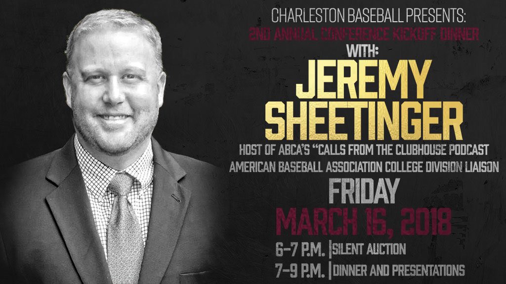 UCWV_Baseball's tweet photo. Interested in attending our #2018ConferenceKickoffDinner on March 16th? 📧baseball@ucwv.edu or simply follow this link for more details: https://t.co/mK7uPRDU7J https://t.co/A1sZdonswG