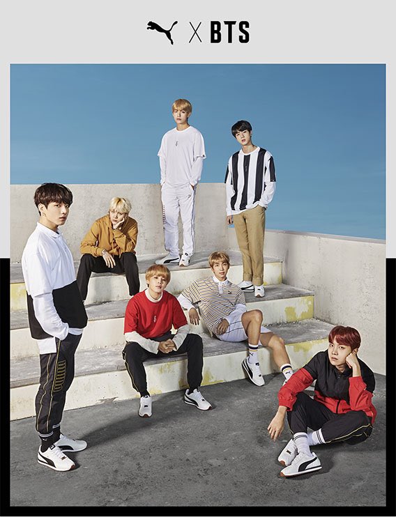 puma x bts twitter