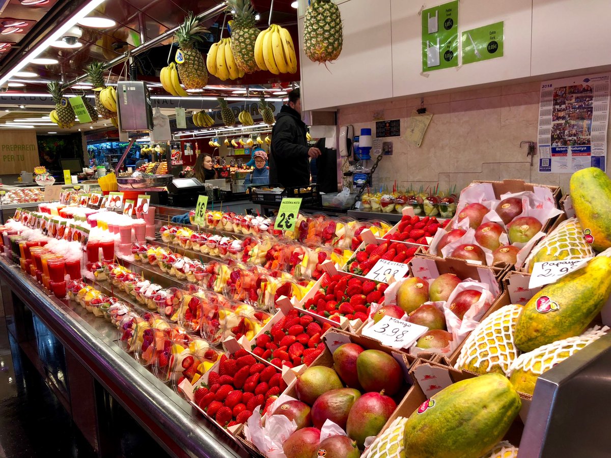 anilbms75's tweet image. Fruits #patternlibrary #design #fruit #components #design #
Market of la Boqueria in #Barcelona