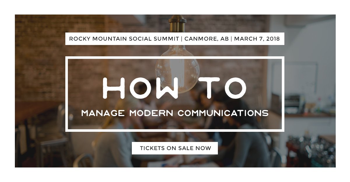 RockySocial's tweet photo. How are you managing your social media accounts? Learn best practices from industry experts in Canmore on March 7. https://t.co/Gd02wz4kOI #yyctraining #canmoretraining #socialmedia #canmorebiz #canmoresuccess #yycbiz https://t.co/xX7DhaBjCO