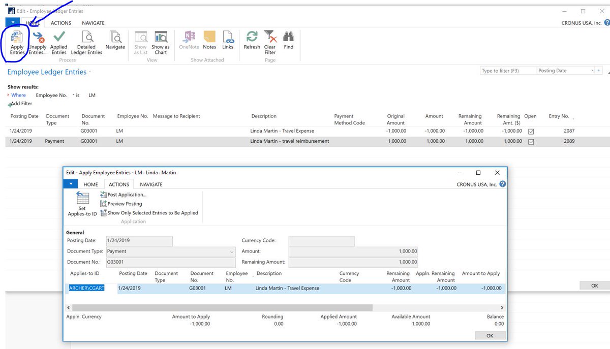 MattTraxinger's tweet photo. Deeper-dive in #DynamicsNAV2018 Employee Expenses & Payments functionality #NAV2018 #dynamicsNAV #MicrosoftDynamicsNAV #MSNAV2018 .https://t.co/Urb3Qfoqnt https://t.co/DpVDiJ6DLl