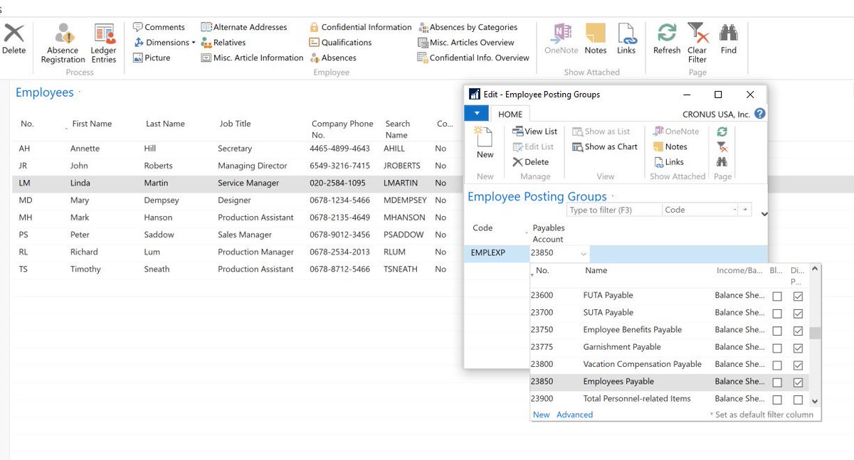 MattTraxinger's tweet photo. Deeper-dive in #DynamicsNAV2018 Employee Expenses & Payments functionality #NAV2018 #dynamicsNAV #MicrosoftDynamicsNAV #MSNAV2018 .https://t.co/Urb3Qfoqnt https://t.co/DpVDiJ6DLl
