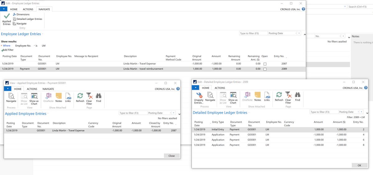 MattTraxinger's tweet photo. Deeper-dive in #DynamicsNAV2018 Employee Expenses & Payments functionality #NAV2018 #dynamicsNAV #MicrosoftDynamicsNAV #MSNAV2018 .https://t.co/Urb3Qfoqnt https://t.co/DpVDiJ6DLl