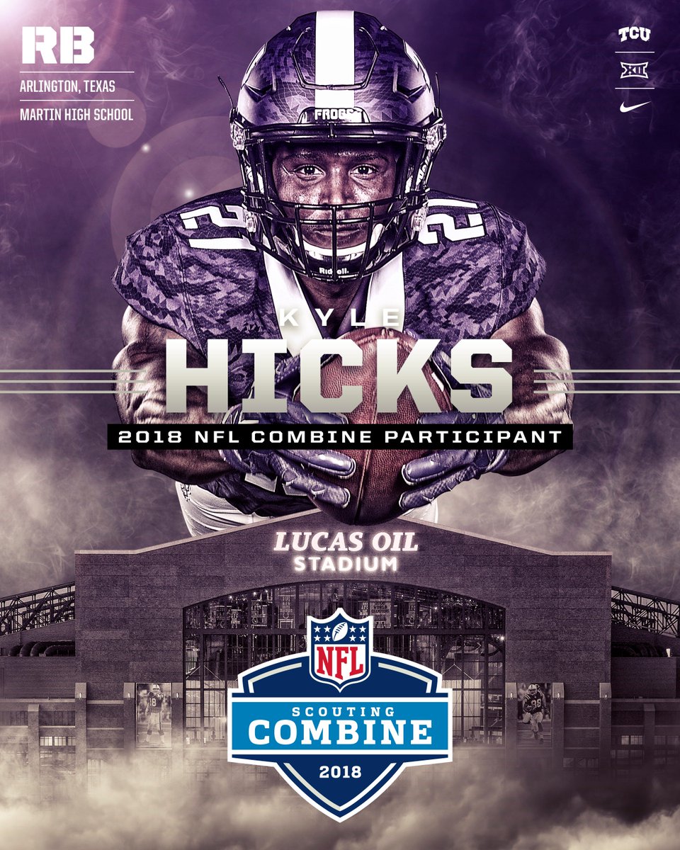 TCUFootball's tweet photo. #Hicks4Six x #NFLCombine https://t.co/NRyTBTA0EX