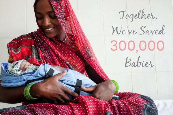 Truly #grateful to announce that we now have helped saved 300,000 #babies! goo.gl/HrAKvn #onemillionbabies #helpingothers