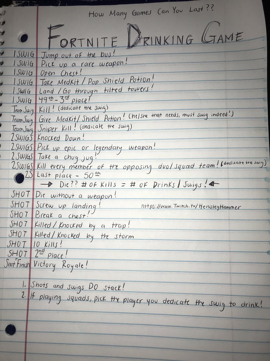 Fortnitedrinkingchallenge Hashtag On Twitter Twitter Fortnite Drinking Game Twitter Fortnite Drinking Game Fortnitedrinkingchallenge Hashtag On Twitter