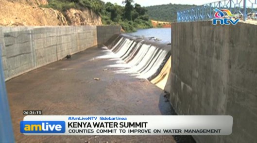 Kenya water summit: Counties commit to improve on water management. #AMLiveNTV <a href="/NBrygettes/">Brygettes Ngana</a>