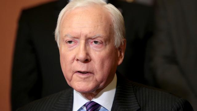 thehill's tweet photo. Orrin Hatch: ObamaCare supporters are "the stupidest, dumbass people I've ever met" https://t.co/fguTUoyUO6 https://t.co/JR36ukyPDj