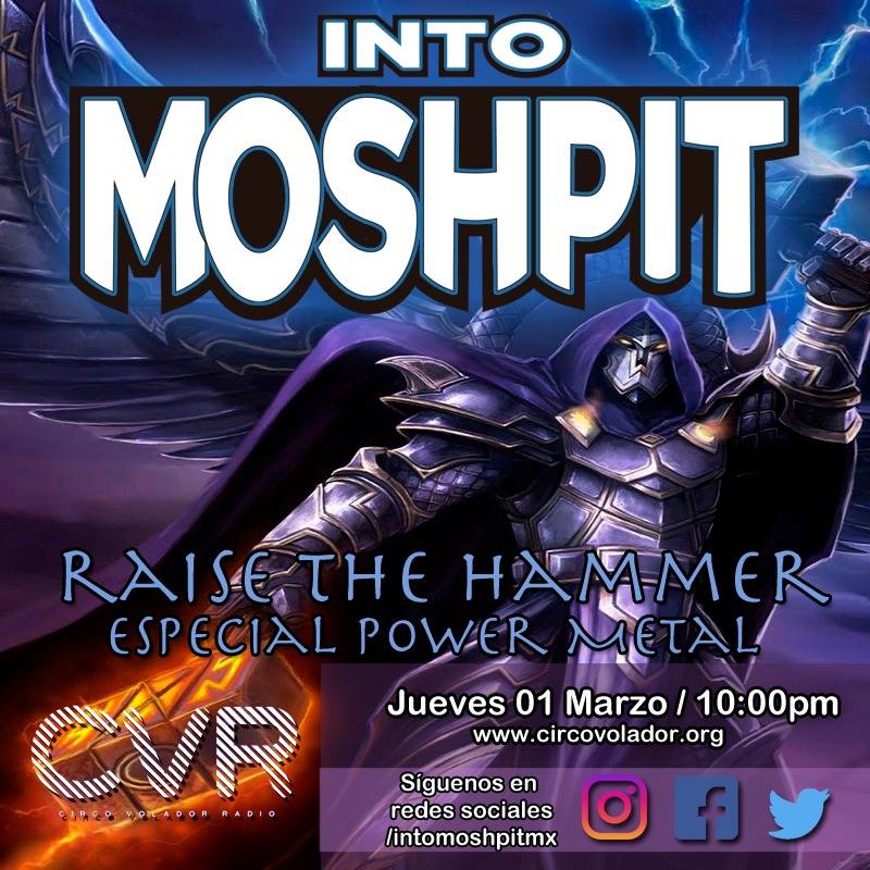 circovolador's tweet photo. Toca turno al más variado programa de #MetalNacional: #IntoMoshpit En vivo por https://t.co/wsdSOa7Qpc https://t.co/s38DMVsDQF