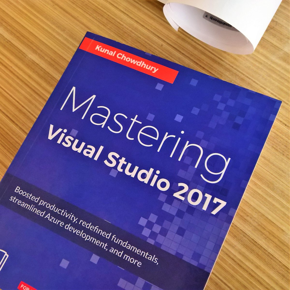 rkonit's tweet image. Mastering Visual Studio 2017 by @kunal2383 gives an unparalleled edge to your productivity skills. 

Amazon US: amzn.to/2CSUG90
Amazon IN: amzn.to/2oJQaoe
PacktPub: packtpub.com/application-de…

#VisualStudio2017 #VS2017