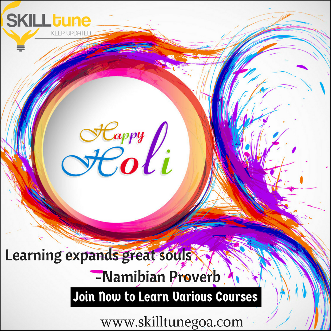 skilltunegoa's tweet photo. Let the colors of Holi spread happiness in your life. Let the colors give you shaded of happiness and motivation.
 Happy Holi to all

#festival #festivallife #digitalmarketing  #empowerindia  #socialmediamarketing #digitalindia #digitalgoa

Know more at https://t.co/HkK2llbMBK https://t.co/ZtApxurRtG