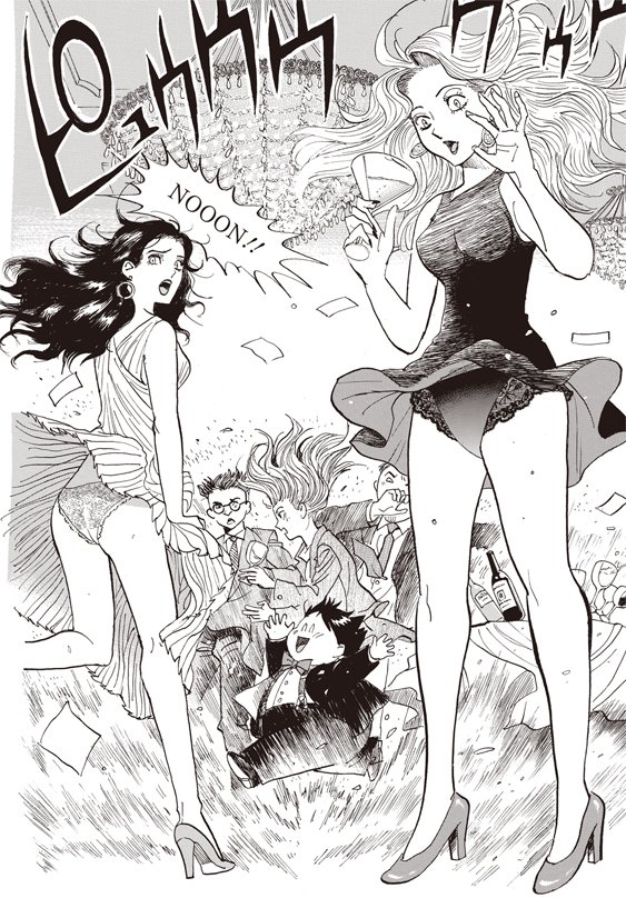さすがの猿飛といえば、やっぱりこれ。 
「神風の術～!」

元祖 #さすがの猿飛 復刻版1巻と、33年ぶりの完全新作 #さすがの猿飛G 1巻同時発売まであと3日!
試し読みはこちら→https://t.co/rhV03oJAj0 