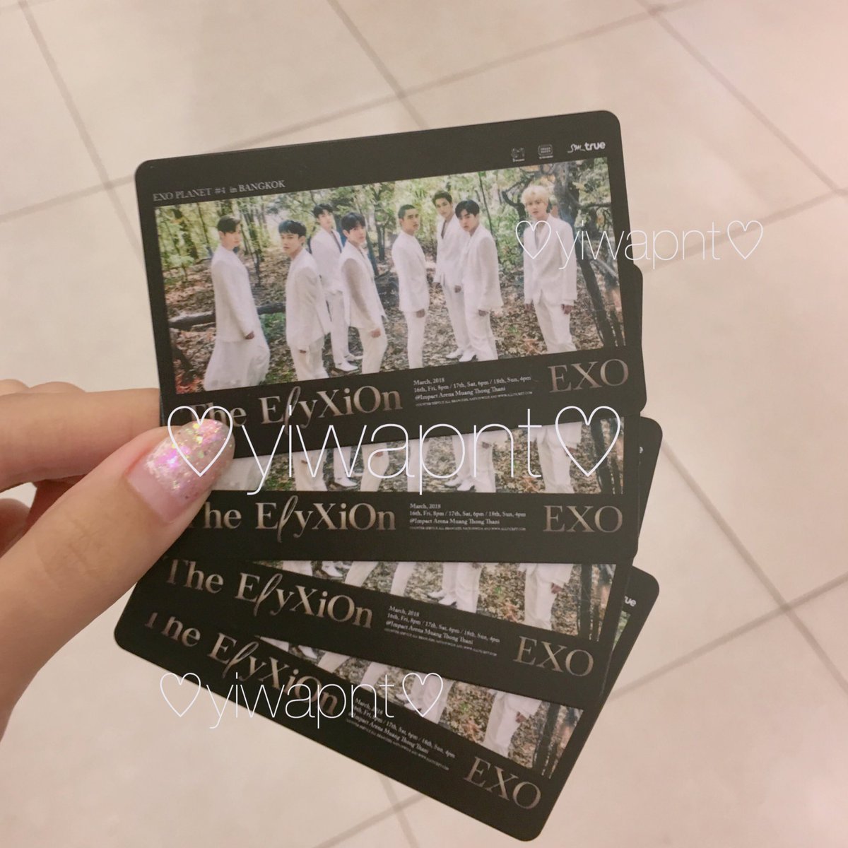 yiwapnt's tweet photo. ได้ซักที😭😭 #ElyXioninBKK https://t.co/gYcdeops52