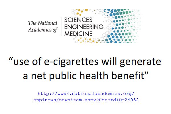 mihotep's tweet photo. #USA: the dominoes are falling. One after another, major scientific and #publichealth groups are joining the overwhelming international scientific consensus that #vaping is #harmless &amp; prevents #smoking. The debate is over. The #science is settled. It's time to #CelebrateTheVape https://t.co/nem3GOKNPX