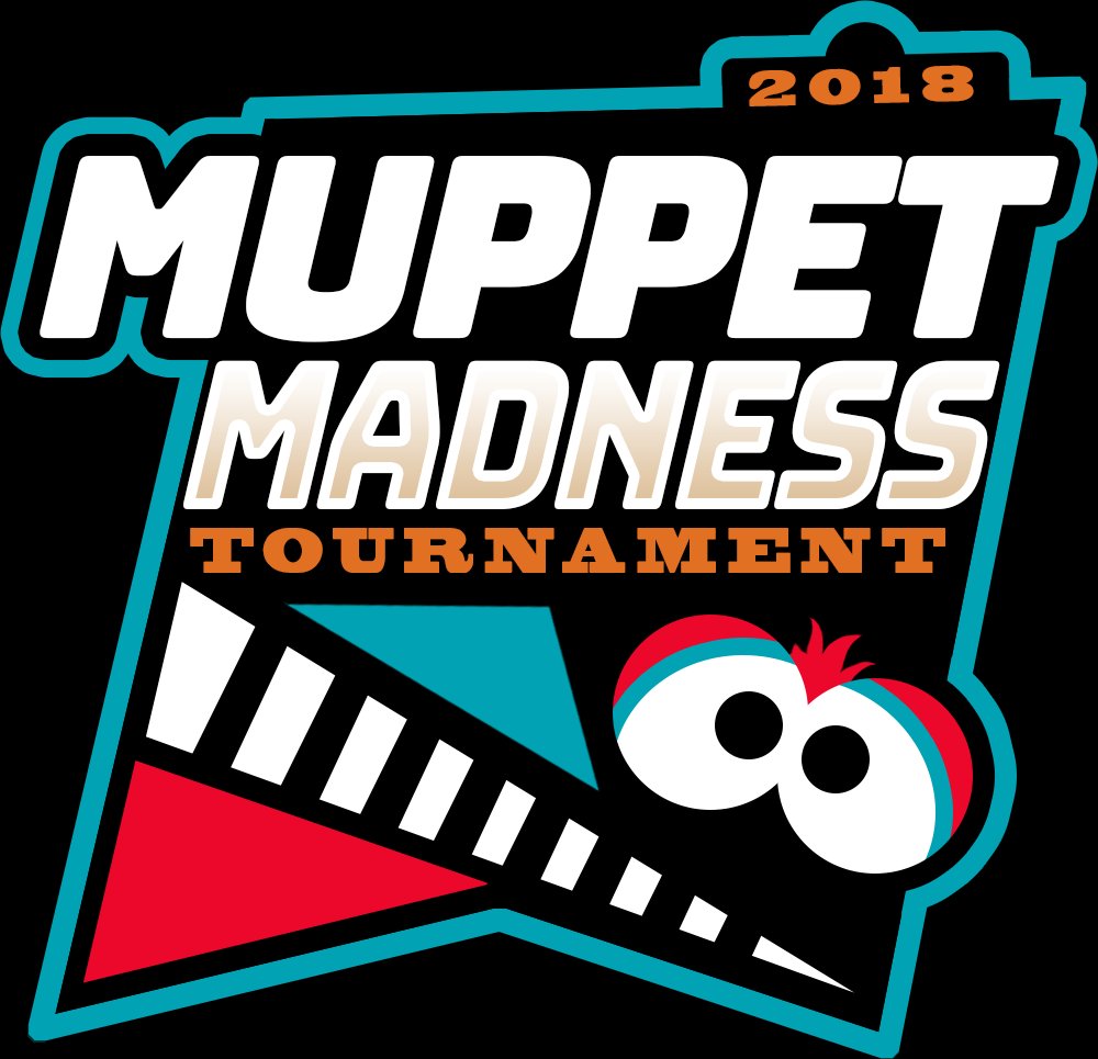 Muppets2018's tweet photo. Presenting the 2018 Muppet Madness Tournament logo! #muppetmadness https://t.co/bV077JgUoX