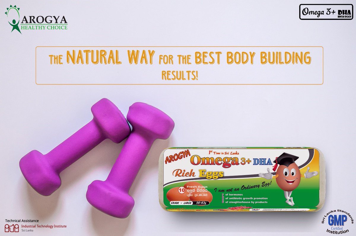 Arogyafarm's tweet photo. Use Arogya Eggs to supplement your workouts the natural way for the best body building results!
#Protein #Naturalbody #Healthybody #ArogyaEggs https://t.co/1eHQqV5QOK