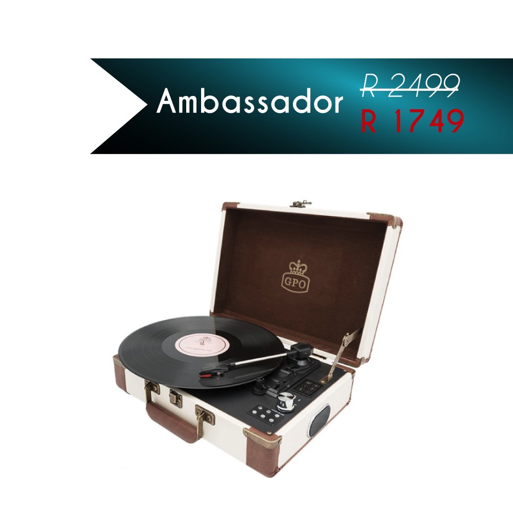 gpo record player speakers