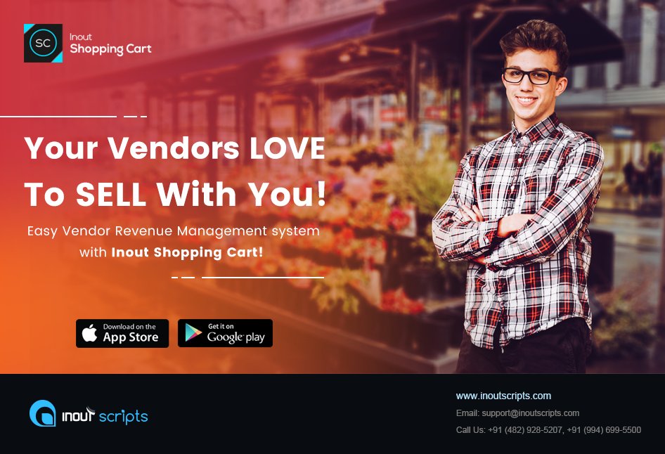 InoutScripts's tweet image. Shopping Cart to quick start your online store - Inout Shopping Cart.
#inoutscripts #shoppingcart #ecommerce #onlineshopping #onlineshopping #easyvendormanagement