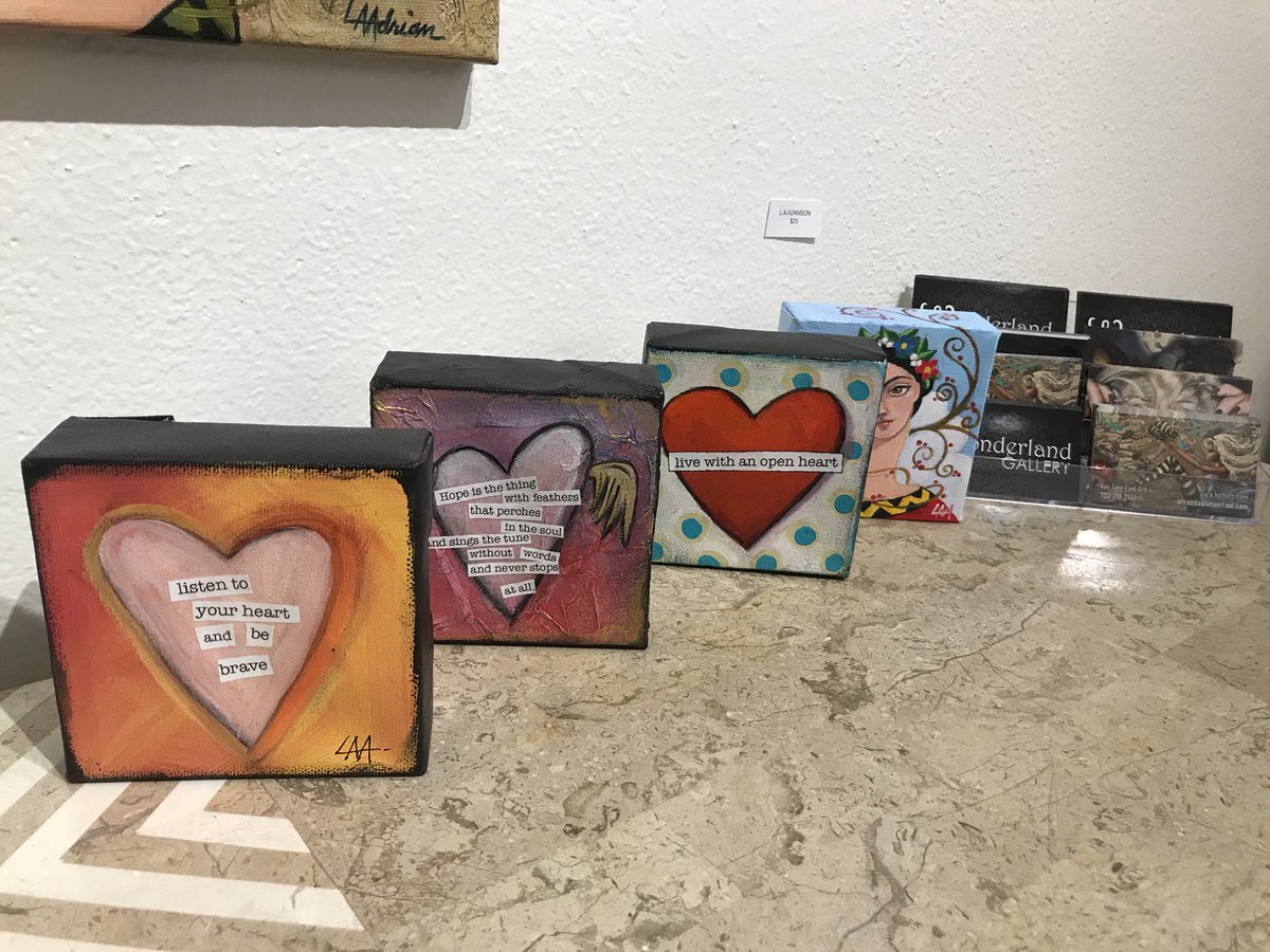 DtlvArts's tweet photo. “Listen to your heart and be brave.” from Wonderland Gallery @Wonderland110kl #previewthursday https://t.co/vsVo9C86R6