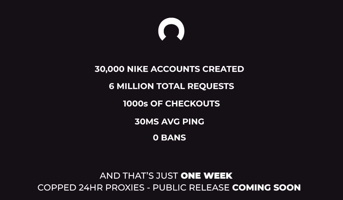 COPPED PROXIES tweet media