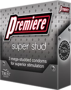 2b) PREMIERE Dotted, Super Stud- a stimulation condom (bec u wanna maximize the experience lol)- weirdly smells nice & sweet - dotted is for stimulating partner, superstud also stimulates the partner & the user (may dots sa loob besh)- Dotted - P70; Super Stud - P105 
