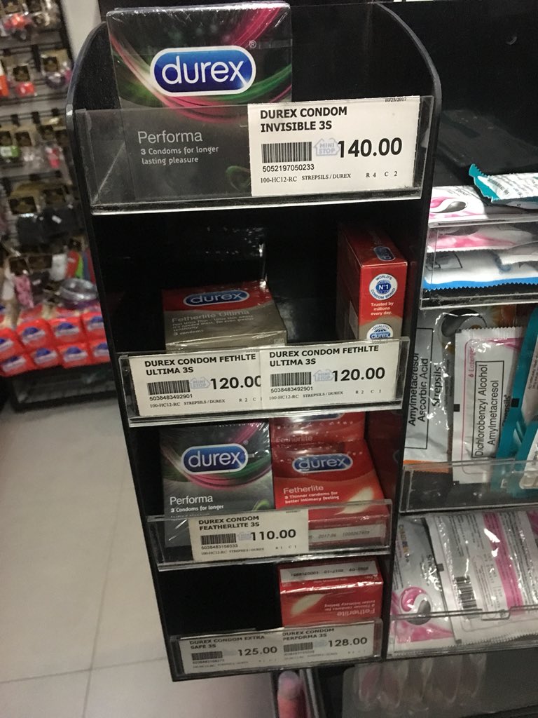 3) DUREX (cont.)- jk ofc i know why it takes me longer to climax. it’s their lube (5% benzocaine) present in Performa- oks naman ang Invisible & Fetherlite but it’s pricy for the near bare-skin experience- smells strong- prolly for KBs (kantut barurots) char