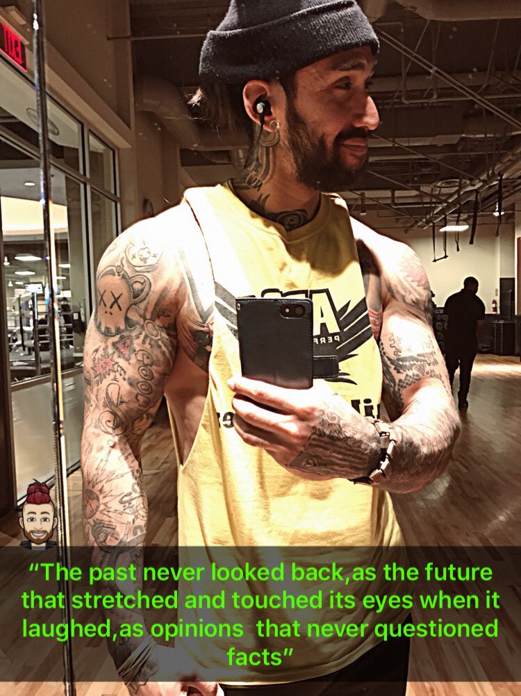inkspipositive's tweet photo. โThe past never looked back,as the future that stretched and touched its eyes when it laughed,as opinions that never questioned factsโ #bodybuildingmotivation #love #fitness #music #LosAngeles #ThrowbackThursdays #inkedup #EXOL #SnappyComebacks #jhopeMixtape#ThursdayThoughts https://t.co/0HHgPwozlx