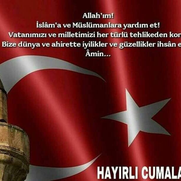 @27_islahiyeli @AslanMaashadov @2_hanedan @Bay_x1071 @hamza_gibi @gnaltay_uzn @KaracakrcRt @furkandavutt @adnanerdogdu @Ak_Sultan_34 @TurkayMetin @deliaga27 @SblAnnac @eqe_kizi_ikbal @HayataDair71 @gulazer5 @nusret2788 @islahiyeli_RT @Hur0smanli @Bay_x1453 @KasimPasaStyle Amin selam olsun dualarda olan dostlara Cumamız hayr olsun.