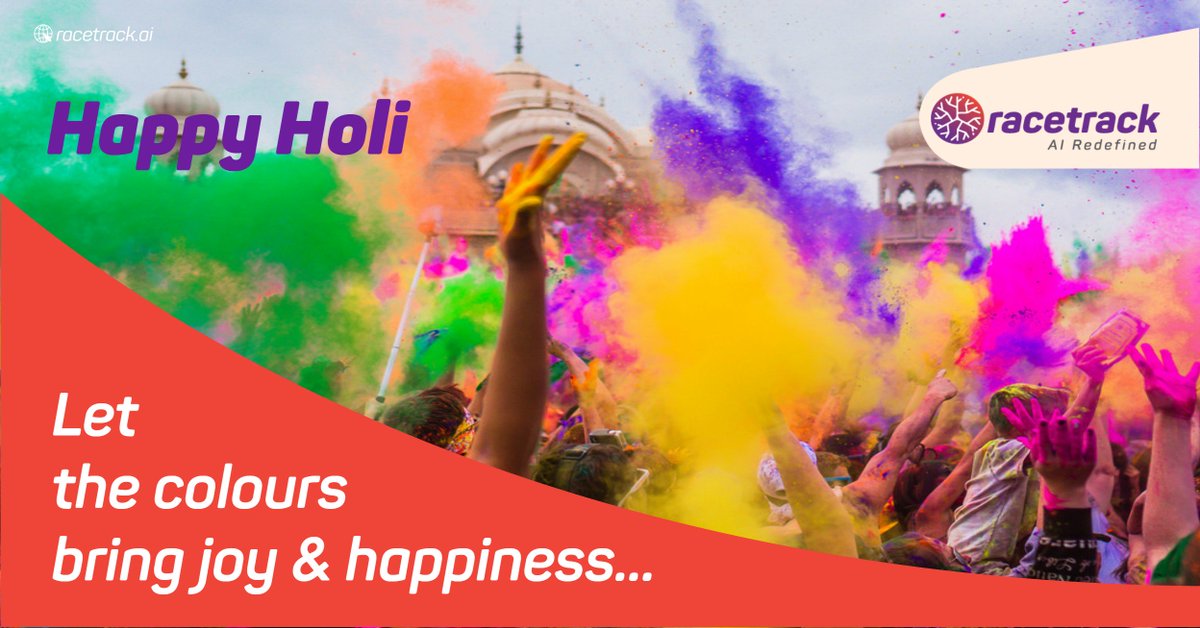 racetrackindia's tweet photo. Holi hai...
#happyholi2018 #ColorsUnite #Festivity #FestivalOfColours
#ArtificialIntelligence #InnovationIndia #MakeInIndia https://t.co/tBRm1wqhRd