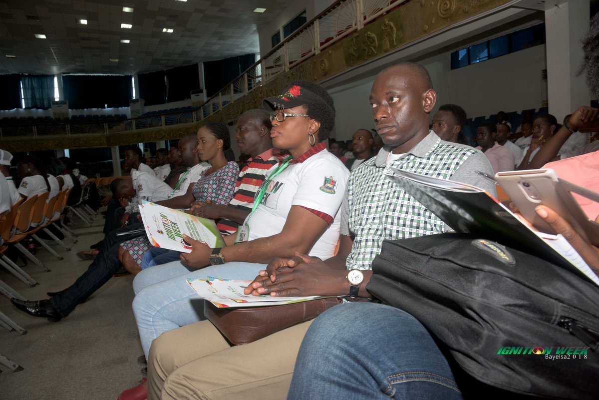 yinigeria's tweet photo. DAY2 IGNITION WEEK #bAYELSA2018
@BankoleToba @infobayelsa @cenbank @officialkariq @masterandrano @atiku @ibromomo @ngrinnovation @StartupArewa https://t.co/JZ4XdaeIYA