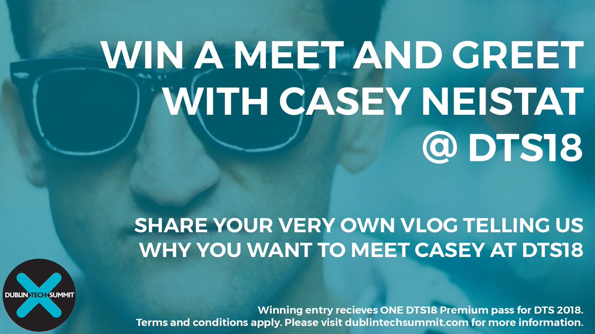 Extended deadline: We have extended the deadline for our #MeetCaseyatDTS competition to March 5th at 4 pm. Find out how you can enter here 👉 hubs.ly/H0b8HQF0