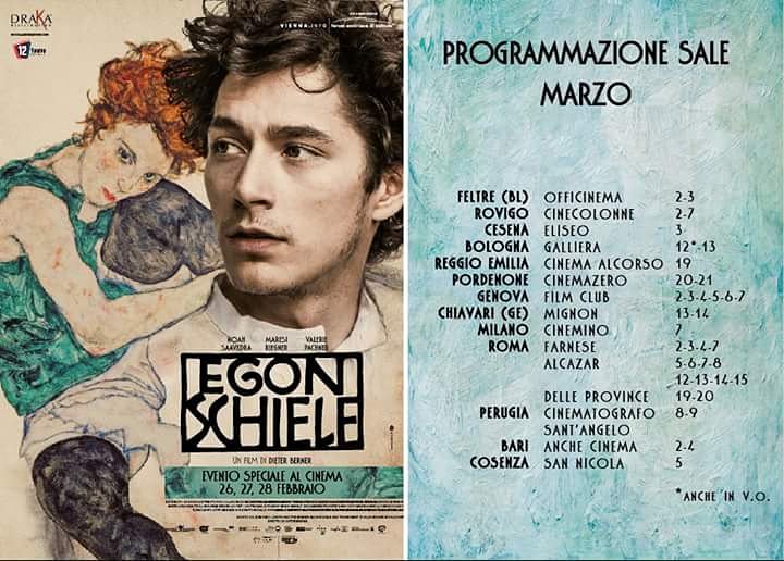 DrakaCine's tweet photo. A grande richiesta, #EgonSchiele continua a essere proiettato  #alcinema in questi giorni! ;)#Film #ToArtItsFreedom https://t.co/KoTkHfx6NB