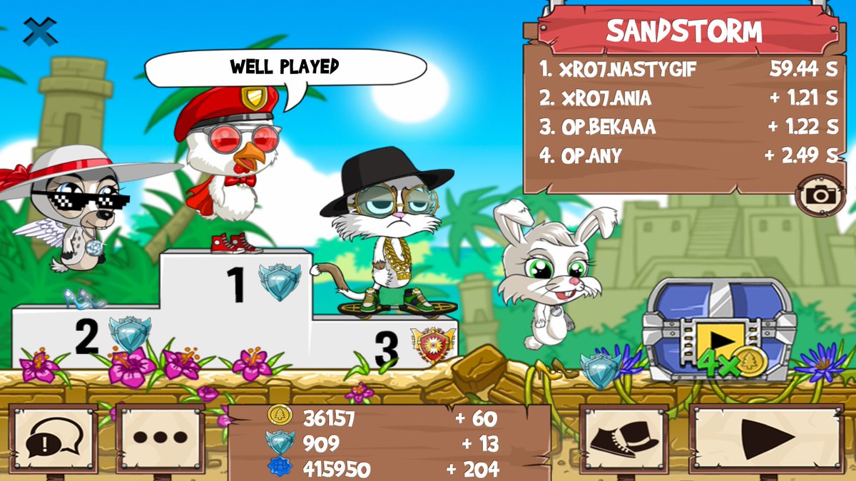 EmiIonescu's tweet image. #funrun2  #secondPart #she'sTheGirl 💋😊😎