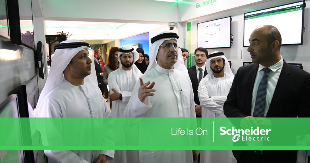 SchneiderEME's tweet image. Schneider Electric collaboration with Dubai Electricity &amp;amp; Water Authority (DEWA) to showcase the Innovation Hub On Wheels during Innovation Month in the UAE.
150+ customers visited the iHub &amp;amp; learnt about #EcoStruxure Innovations.
#SchneiderElectric #Innovationateverylevel #iHub