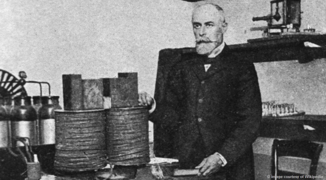 RoySocChem's tweet photo. Henri Becquerel announced the discovery of radioactivity #onthisday in 1896. Becquerel discovered that potassium uranium sulfate crystals can produce images on photographic plates even when kept in the dark. His discovery inspired the work of Marie Curie https://t.co/oWlAA3XFQG https://t.co/UFGWkJeTpJ