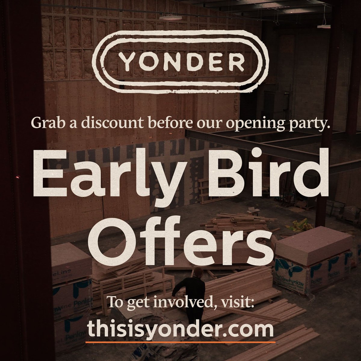 yondere17's tweet photo. Incase you missed our Kickstarter bargains, we've got some cheep! cheep! membership deals on until open...
https://t.co/dLzJAB8Zqi
#eatworms #thisisyonder #climb #stretch #eat #work #play #yonder #bouldering #yoga #cafe #coworking #betweenarockandaworkspace #walthamstow #e17 https://t.co/cdbmApifnP