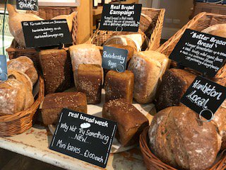 HambletonBakery's tweet photo. The #TalentedTania has been doing some great in-store displays for the 10th anniversary of #RealBreadWeek - see more about this great campaign on their website https://t.co/31awtgK0T2 https://t.co/fbu4bnvkMt
