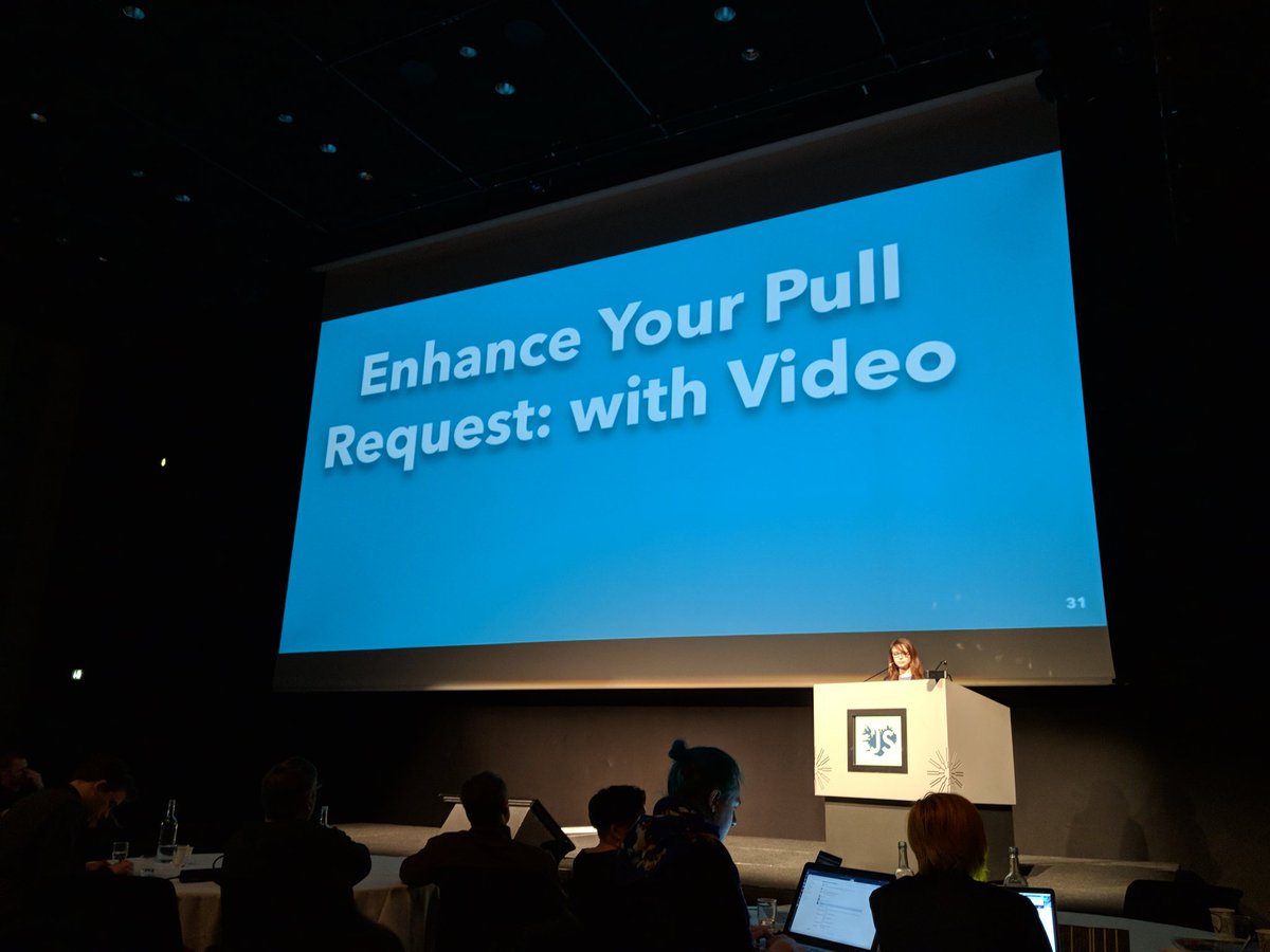 Videos in your pull requests! Brilliant idea that goes beyond anything I've seen. @catheraaine has all the best code review advice.