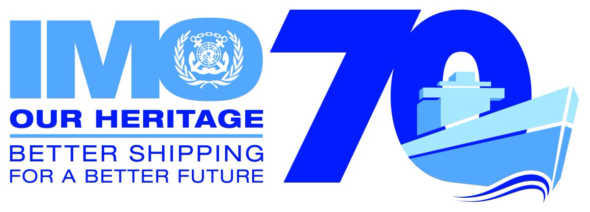 To celebrate #IMO70 we created a new logo! Make sure to use it to promote IMO's 70th anniversary: bit.ly/2oDiHg9