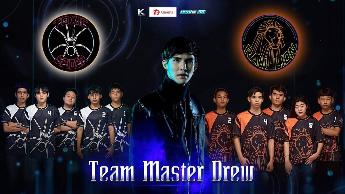 KingOfGamersTH's tweet photo. แม้จะได้ลูกทีมช้า แต่ประมาทไม่ได้สำหรับทีมของ Master ดริว ที่มีทั้ง Toxic spider และ Raw lion 
 #KOG #KingOfGamers #PPTVHD36 #Garena #ROV https://t.co/NCwcUBGrSF