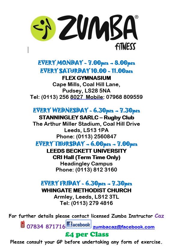 ZumbaCaz5's tweet photo. Class Timetable :) https://t.co/QkPkyPd1bI