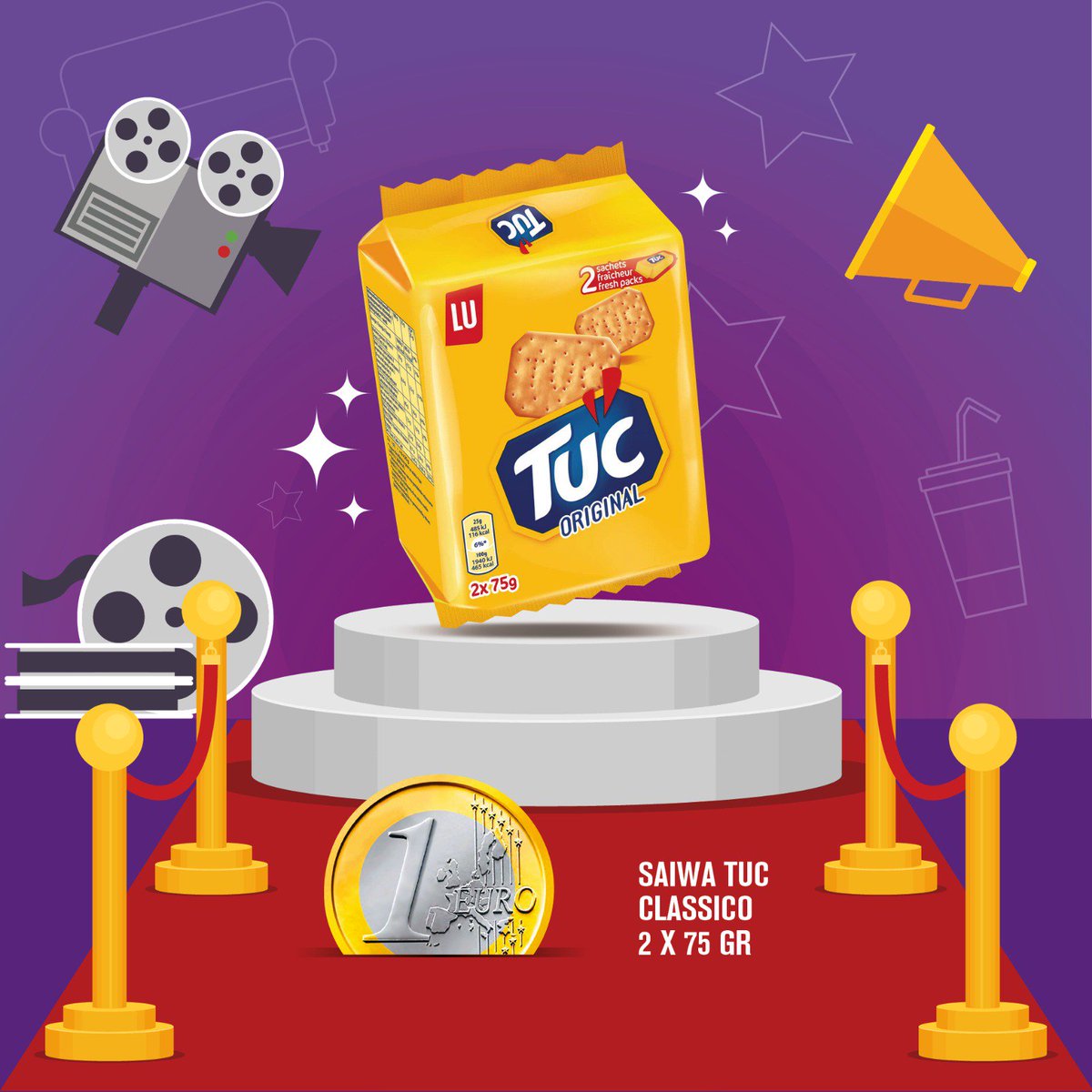 OttimoMarket's tweet photo. I nostri prodotti da #Oscars @TheAcademy #OttimoMarket
🏆Maggiore presenza sulle tavole @CocaCola - 🏆 Il gusto che fa la differenza Jumbonetti - 🏆 Il cracker che non ti abbandona mai Tuc - 🏆 Lo snack che non lascia tracce @Fonzies_Italia 
#oscars2018 #lanottedeglioscar #cinema https://t.co/siAJHhuRnr