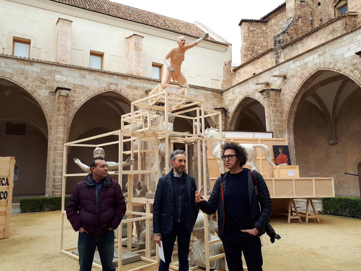 Consorcio Museos CV (@consorciomuseos) on Twitter photo Presentació de la falla/instal•lació #LosDesastresdelaGuerra de <a href="/tttp/">Daniel G. Andújar</a> en col•laboració amb #ManoloMartín en el #CCCC @GVAculturesport #documenta14 Presentació de la falla/instal•lació #LosDesastresdelaGuerra de <a href="/tttp/">Daniel G. Andújar</a> en col•laboració amb #ManoloMartín en el #CCCC @GVAculturesport #documenta14