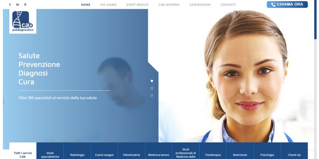 Promo_IT's tweet photo. Ecco uno dei nostri più recenti  #Website #responsive per CabPolidiagnostico #CustomerExperience ottimizzata #seofriendly 
#DigitalMarketing oriented  --->https://t.co/DHJCGcMB3I https://t.co/B1C3m3fUub