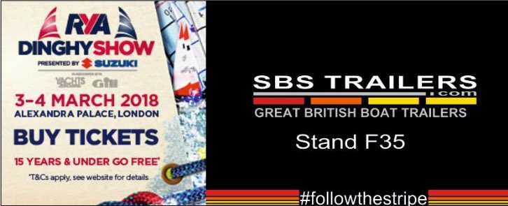 sbs_trailers's tweet photo. Make sure you come and see us at the @DinghyShow this weekend on stand F35 and you could win yourself your very own SBS Combi Dinghy Trailer! #followthestripe https://t.co/1KOSZvPVow
