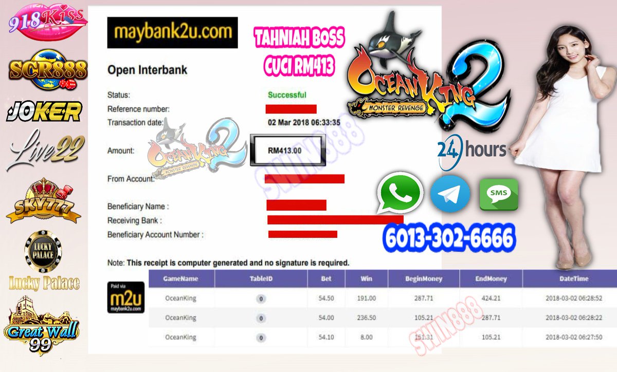 joeywei06's tweet photo. Whatsapp : https://t.co/y96E2lNGgf  
 SMS : 0133026666
⚠️ WELCOME BONUS 30%
⚠️ REFER BONUS 20%
⚠️ DAILY BONUS 10%
#KISS918 #joker123 #sky777 
#live22 #lpe88 #gw99 https://t.co/xsolGvqRGP